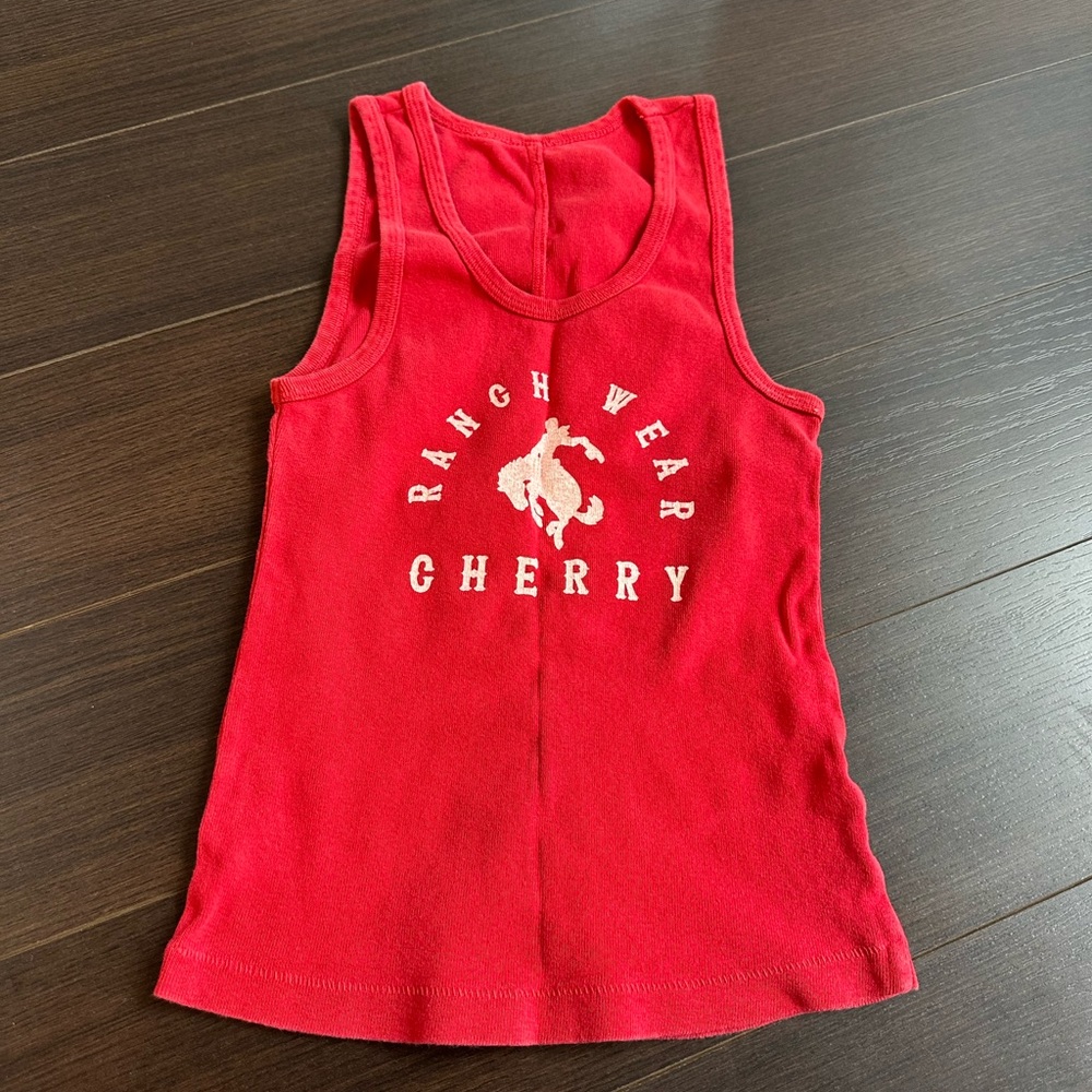 Cherry LA Red Tank Top